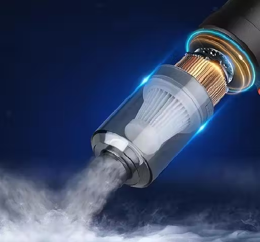 3-in-1 Vacuum Cleaner for Car & Home – Compact, Cordless, Wet & Dry, Blower Function.